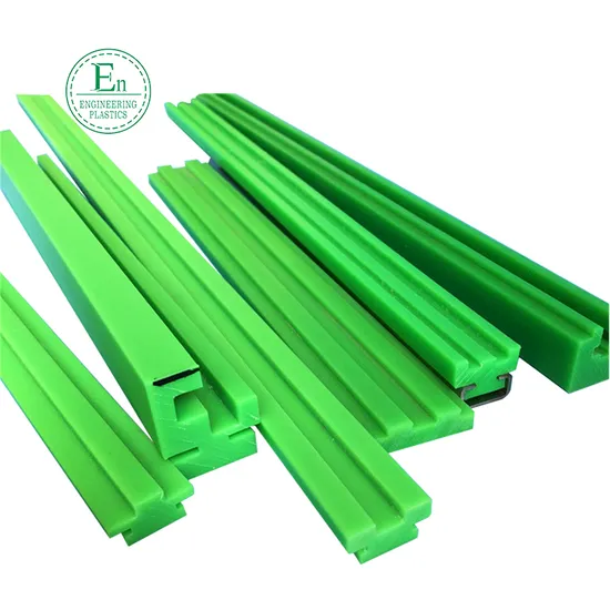 Guideway Customized CNC Machining Plastic UHMWPE Plastic Guideway Conveyor